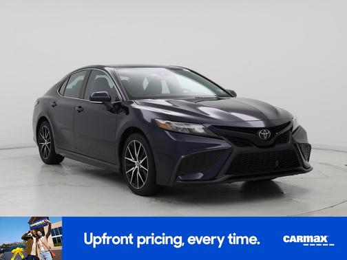 Blue 2022 Toyota Camry SE