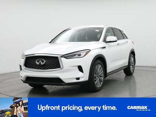 White 2023 INFINITI QX50 Pure
