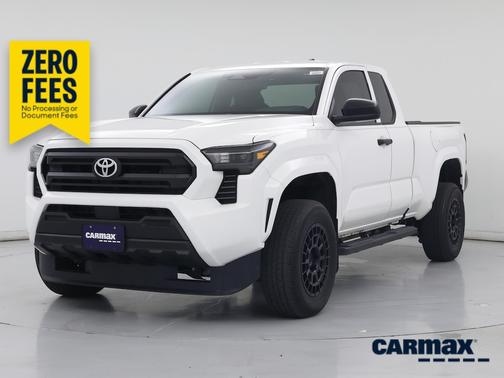 White 2025 Toyota Tacoma SR