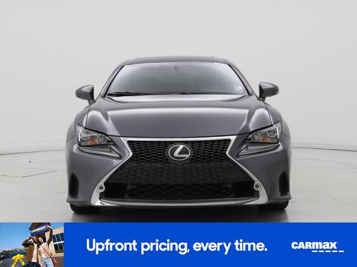 Gray 2017 Lexus RC 350 F-Sport