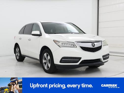 White 2015 Acura MDX