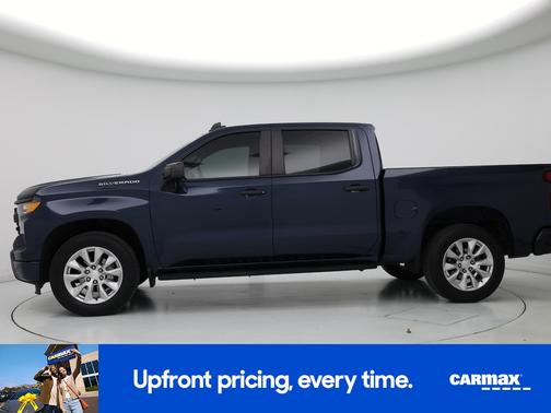 Blue 2022 Chevrolet Silverado 1500 Custom