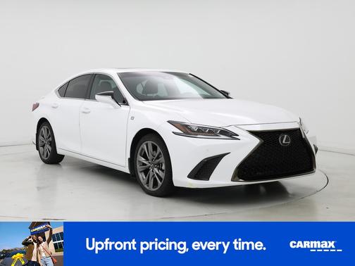 White 2020 Lexus ES 350 F-Sport
