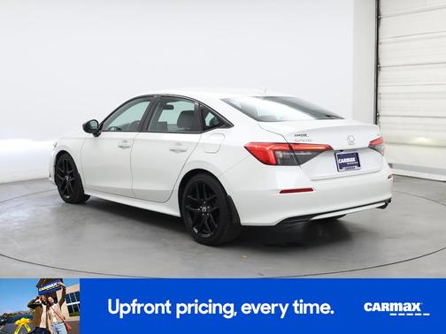 White 2023 Honda Civic Sport