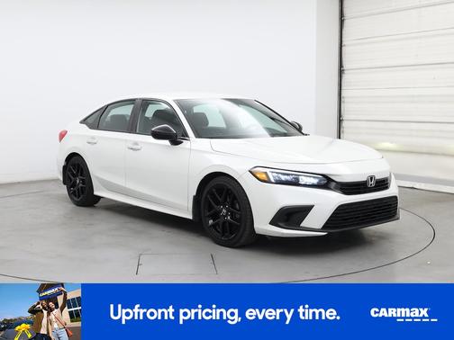 White 2023 Honda Civic Sport