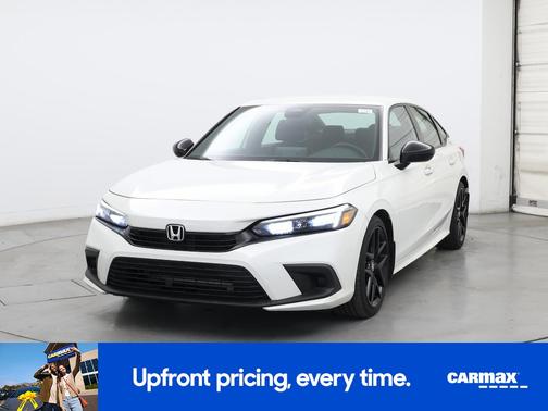 White 2023 Honda Civic Sport