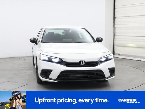 White 2023 Honda Civic Sport