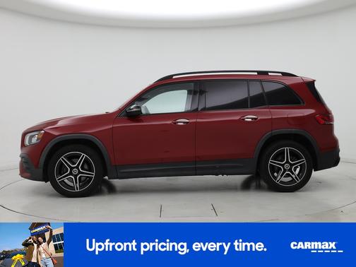 Red 2020 Mercedes-Benz GLB 250