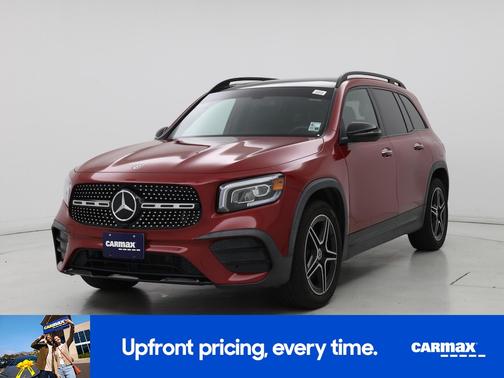 Red 2020 Mercedes-Benz GLB 250