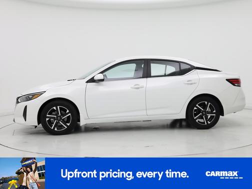 White 2025 Nissan Sentra SV