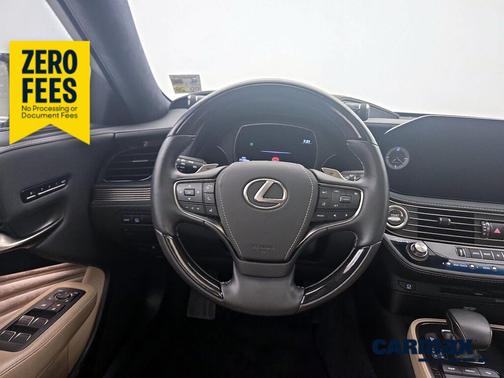 White 2022 Lexus LS 500