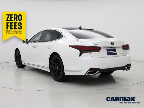 White 2022 Lexus LS 500