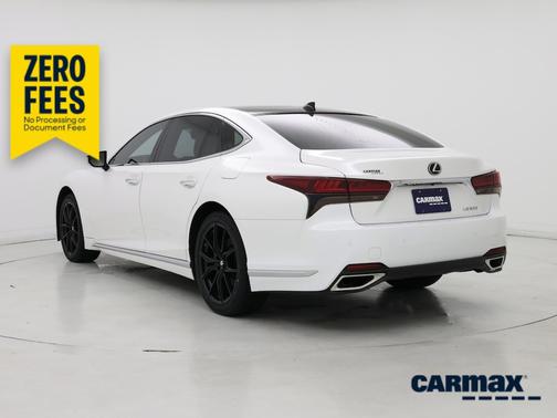 White 2022 Lexus LS 500