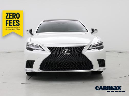 White 2022 Lexus LS 500