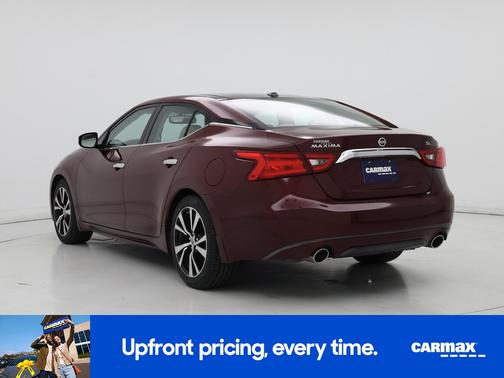 Burgundy 2018 Nissan Maxima SL