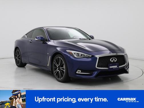 Blue 2018 INFINITI Q60 Sport