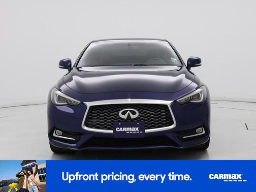 Blue 2018 INFINITI Q60 Sport