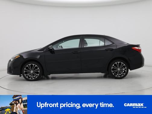 Black 2016 Toyota Corolla LE