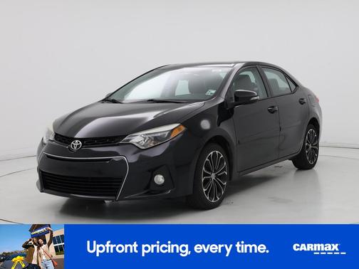 Black 2016 Toyota Corolla LE
