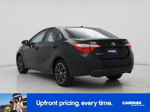 Black 2016 Toyota Corolla LE