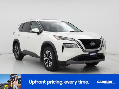 White 2021 Nissan Rogue SV