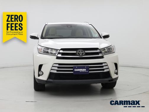 White 2017 Toyota Highlander Limited