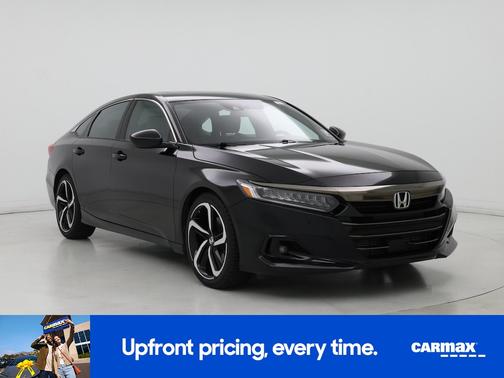 Black 2021 Honda Accord Sport
