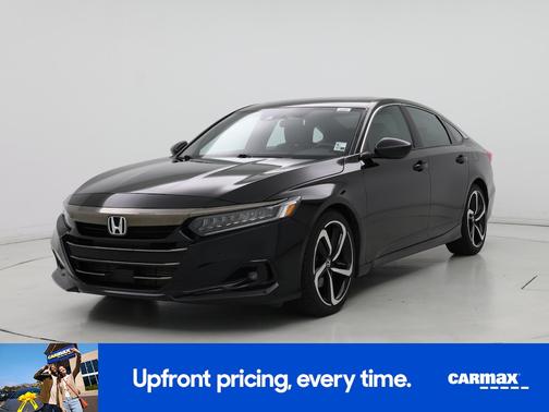 Black 2021 Honda Accord Sport