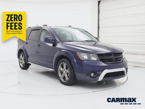 Blue 2017 Dodge Journey Crossroad Plus