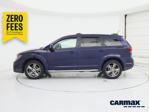Blue 2017 Dodge Journey Crossroad Plus