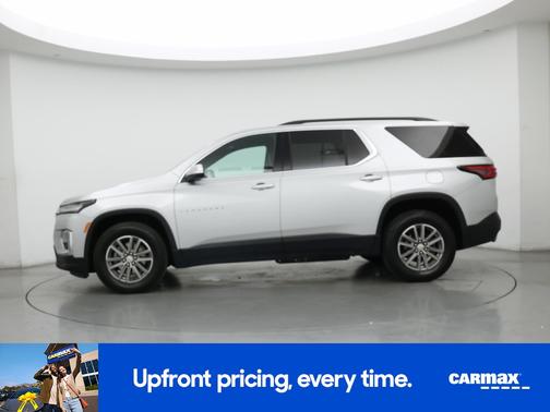 Silver 2022 Chevrolet Traverse LT Leather