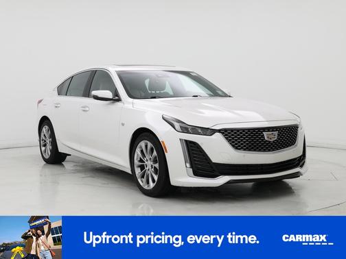 White 2023 Cadillac CT5 Premium Luxury