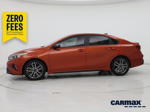 Orange 2023 Kia Forte GT-Line