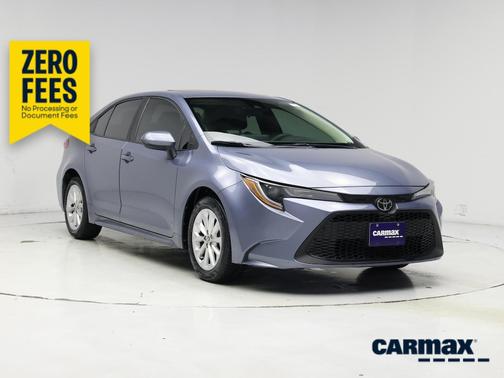 Blue 2020 Toyota Corolla LE