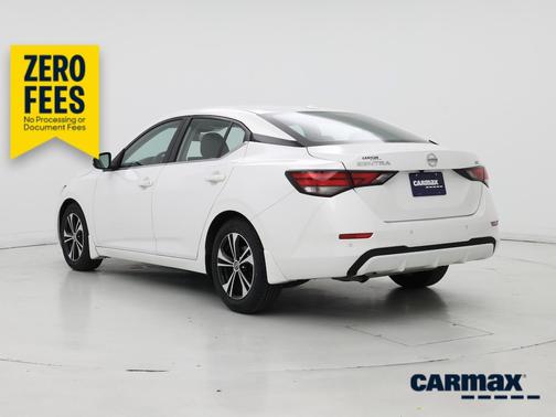 White 2023 Nissan Sentra SV