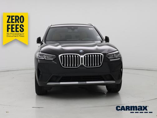 Black 2022 BMW X3 XDrive30i
