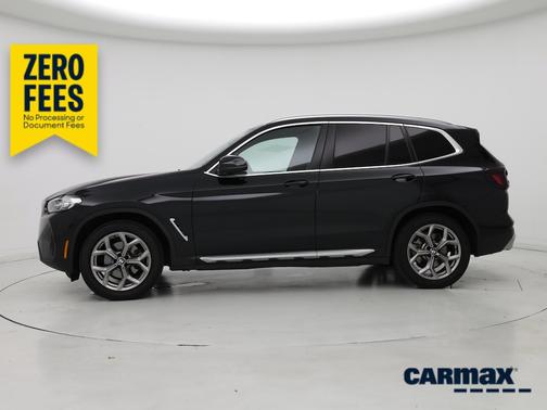 Black 2022 BMW X3 XDrive30i