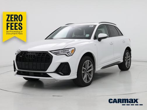 White 2024 Audi Q3 S-Line Premium Plus