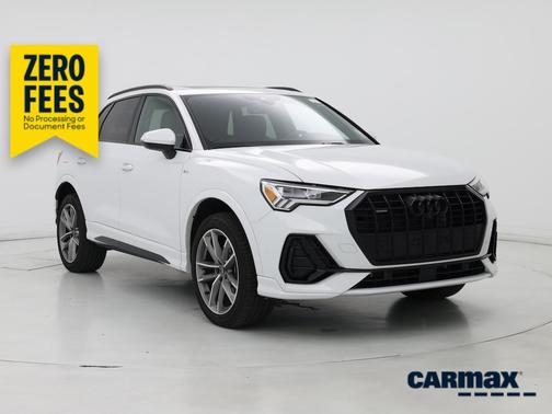 White 2024 Audi Q3 S-Line Premium Plus