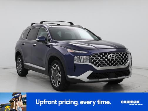 Blue 2023 Hyundai SANTA FE HEV SEL Premium