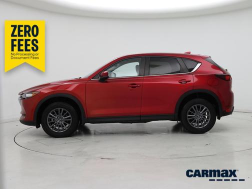 Burgundy 2021 Mazda CX-5 Touring