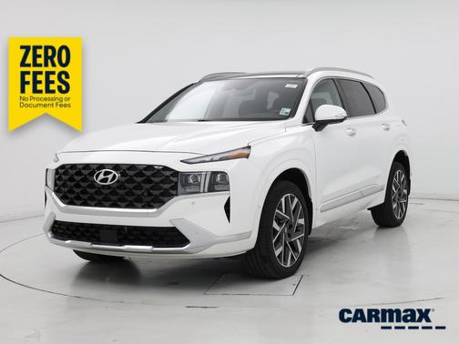 White 2023 Hyundai SANTA FE Calligraphy