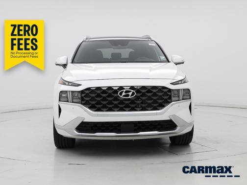 White 2023 Hyundai SANTA FE Calligraphy