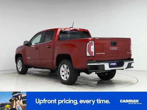 Red 2015 GMC Canyon SLE