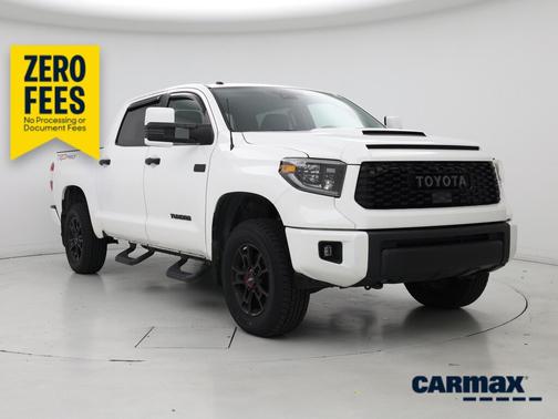 White 2019 Toyota Tundra TRD Pro