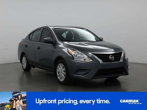 Gray 2019 Nissan Versa S Plus