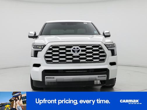 White 2024 Toyota Sequoia Capstone