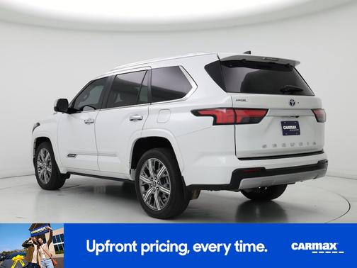 White 2024 Toyota Sequoia Capstone