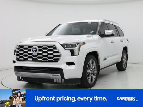 White 2024 Toyota Sequoia Capstone