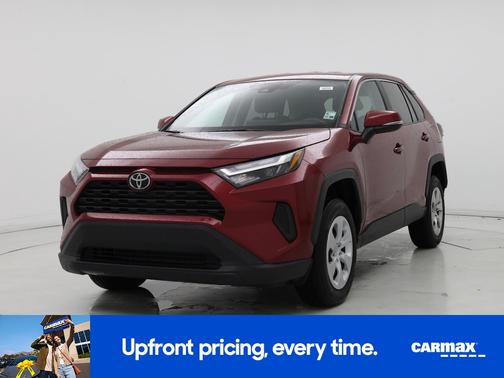 Red 2023 Toyota RAV4 LE